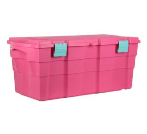 Baúl 100 litros rosado Wenco