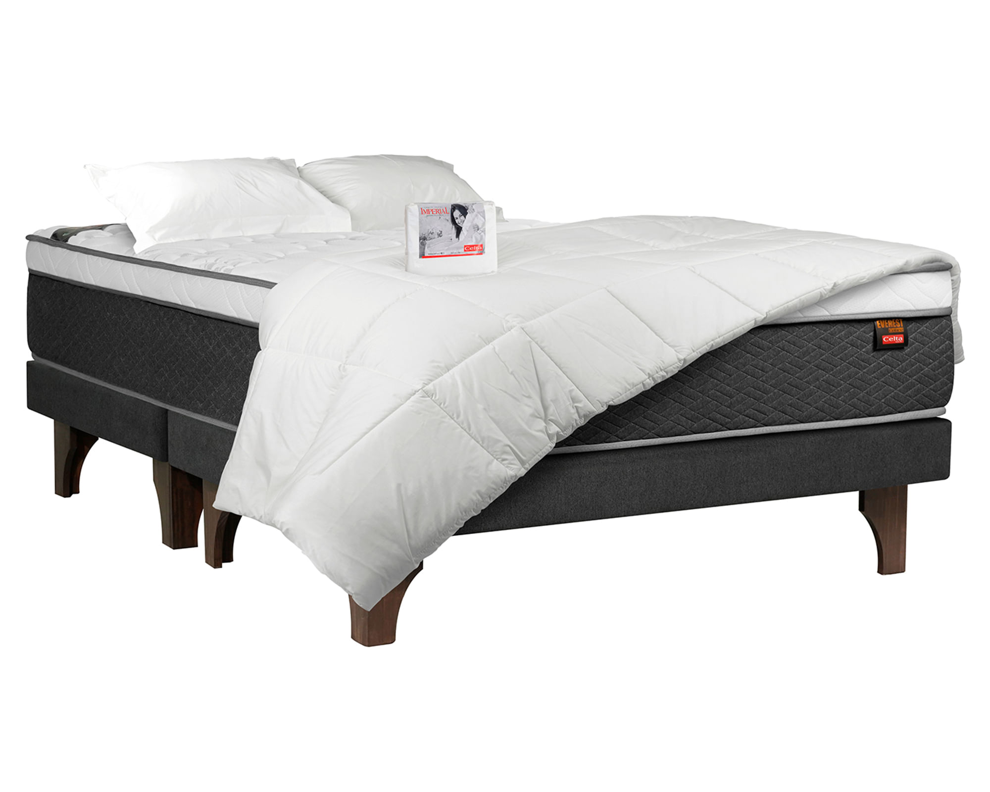 Celta Cama europea king Everest + textil Celta