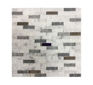 Malla mosaico 30x30 cm Piedra gris