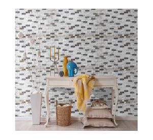 Malla mosaico 30x30 cm Piedra gris