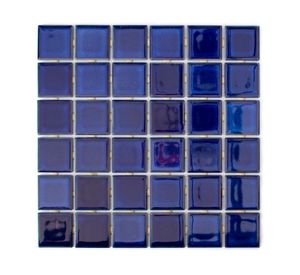 Mosaico Juquei azul 30.6x30.6 cm