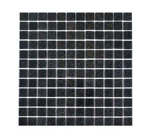 Malla mosaico negro estrella 30x30 cm