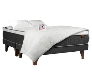 Cama europea 2 plazas Everest base dividida + textil Celta
