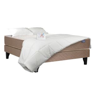 Cama europea 2 plazas x 190 cm Bamboo + textil Celta