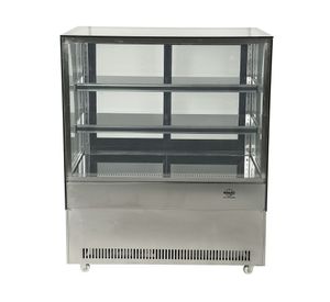 Vitrina pastelera 375 litros HKCS424 negro Maigas.