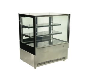 Vitrina pastelera 375 litros HKCS424 negro Maigas.