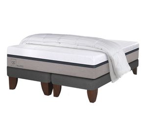 Cama europea 2 plazas Balance base dividida + plumón Cic
