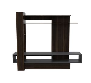 Estante TV 55'' Flamenco habano/plomo TuHome