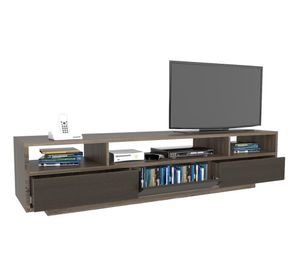 Rack TV 90'' Bellagio siena/wengue negro TuHome