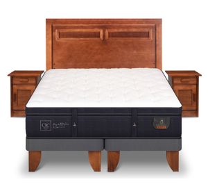 Cama europea 2 plazas Súper premium base dividida + set Milán Cic