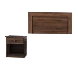 Set maderas asturias café nogal Flex