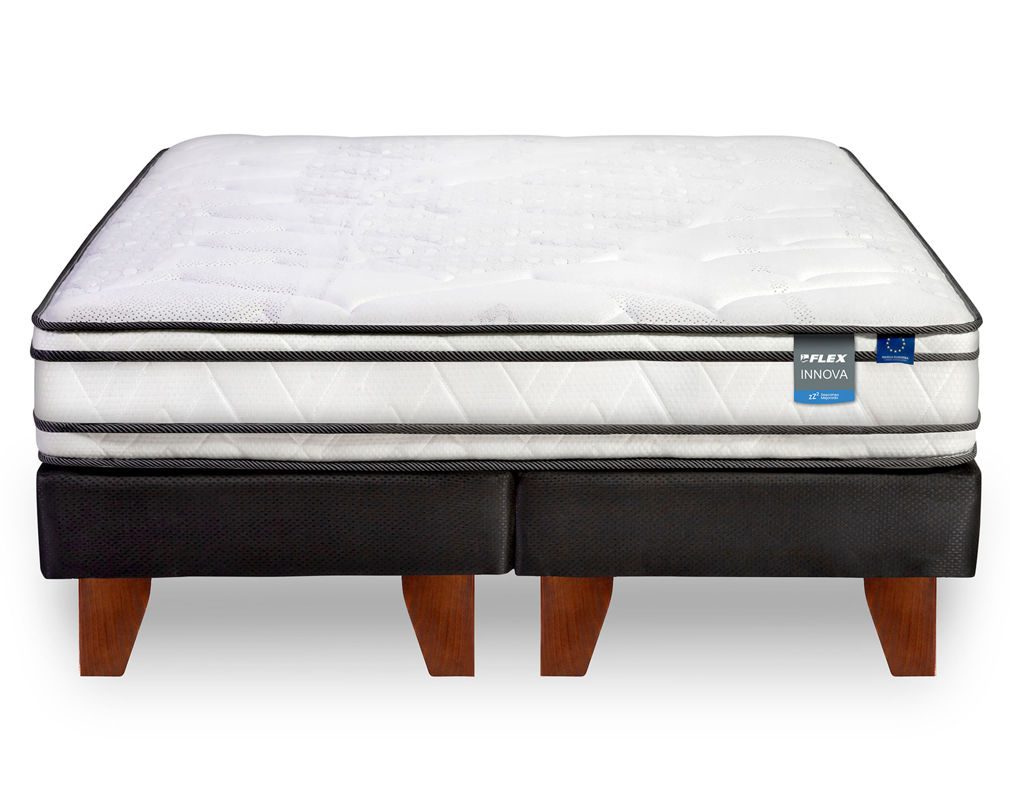 Flex Cama europea Innova 2 plazas base dividida