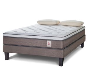 Cama europea 2 plazas New style 6 + almohadas Memory max Rosen