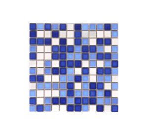 Malla porcelana 30x30 cm Caribe sea Decoralia