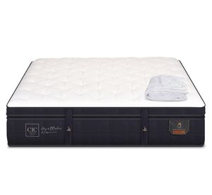 Colchón king Premium + cubrecolchón Cic