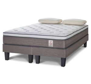 Cama europea king New style 6 + almohadas Memory max Rosen