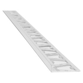 Perfil terminación "L" 10 mm x 2.5 m aluminio