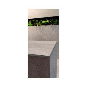 Perfil terminación "L" 10 mm x 2.5 m aluminio