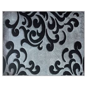 Alfombra frise 150x200 cm Caved D3 gris Idetex