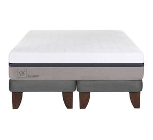 Cama europea 2 plazas Balance base dividida Cic
