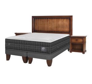 Cama europea súper king Lux + set Monterrey Cic