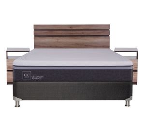 Box spring 2 plazas Ortopedic advance B5 + set Ares Cic