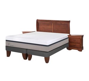 Cama europea 2 plazas Balance base dividida + set Miró Cic