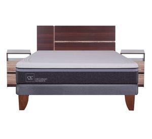Cama europea 2 plazas Ortopedic advance + set Enio Cic