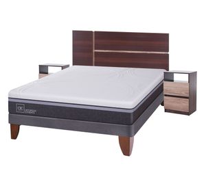 Cama europea 2 plazas Ortopedic advance + set Enio Cic