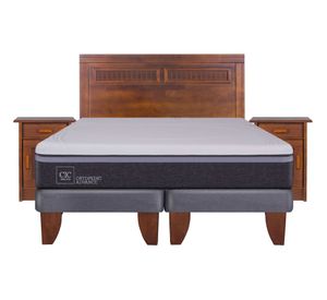 Cama europea king Ortopedic advance + set Milán Cic