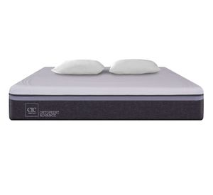 Colchón 2 plazas x 190 cm Ortopedic advance + almohadas Cic