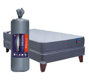 Cama europea 1.5 plazas x 190 cm Danubio Celta