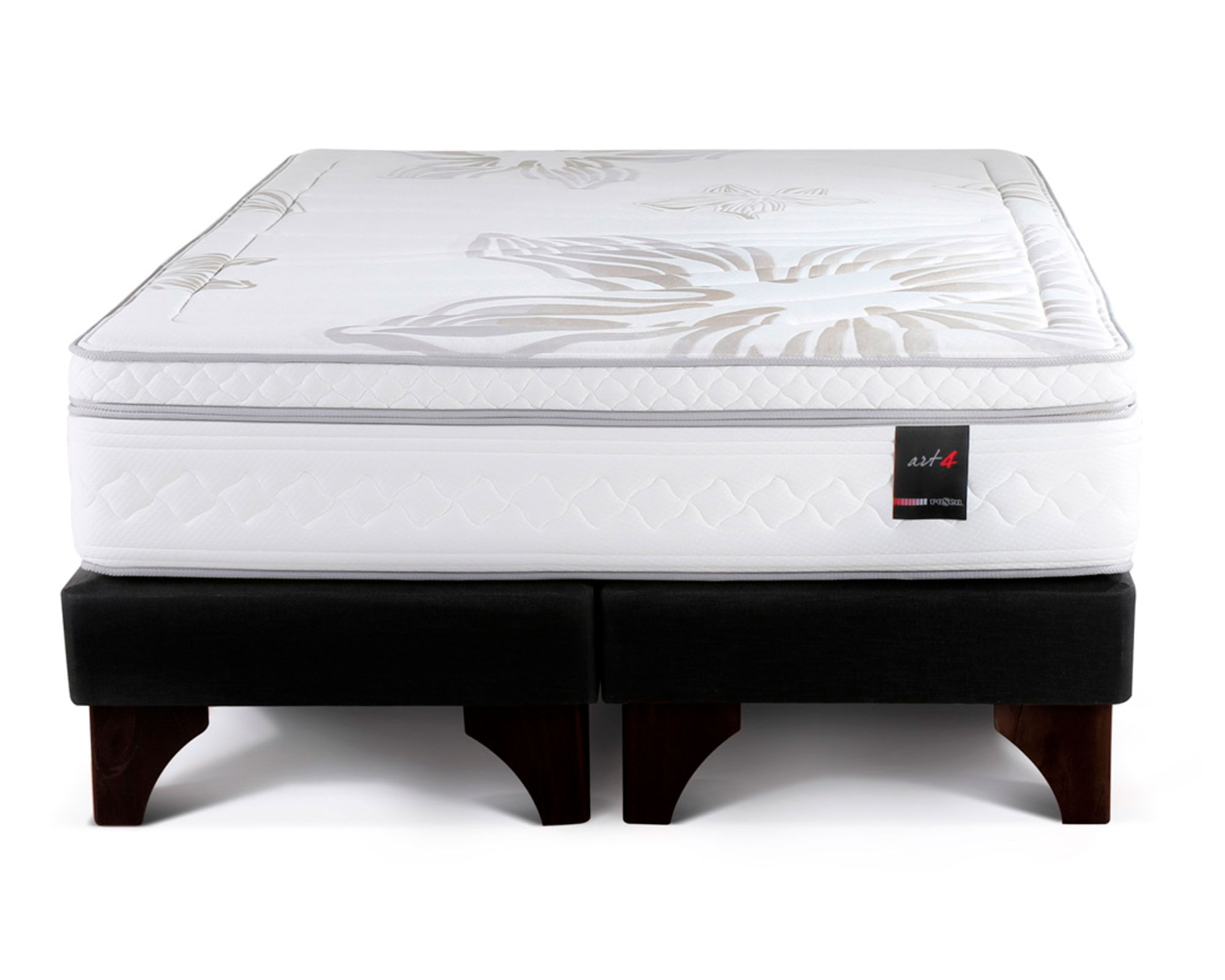 Cama europea 2 plazas Art 4 base dividida Rosen