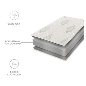 Cama europea 1 plaza x 190 cm Danubio Celta