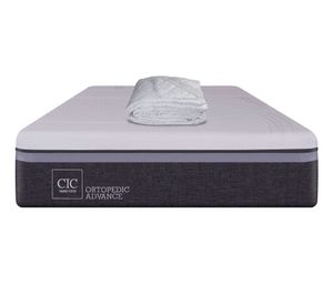 Colchón 1.5 plazas Ortopedic advance + cubrecolchón Cic