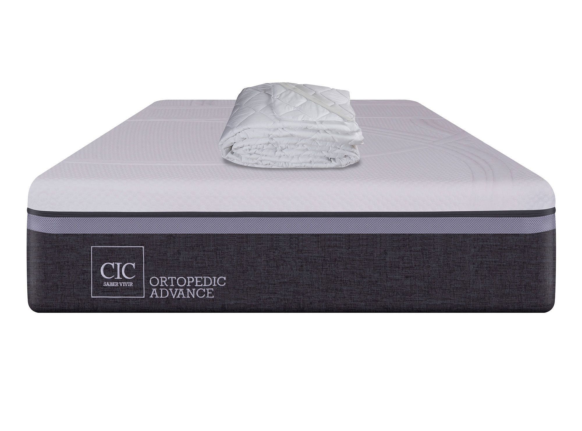 CIC Colchón 1.5 plazas Ortopedic advance + cubrecolchón Cic