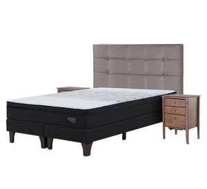 Cama europea king Tempo + set Issey Rosen