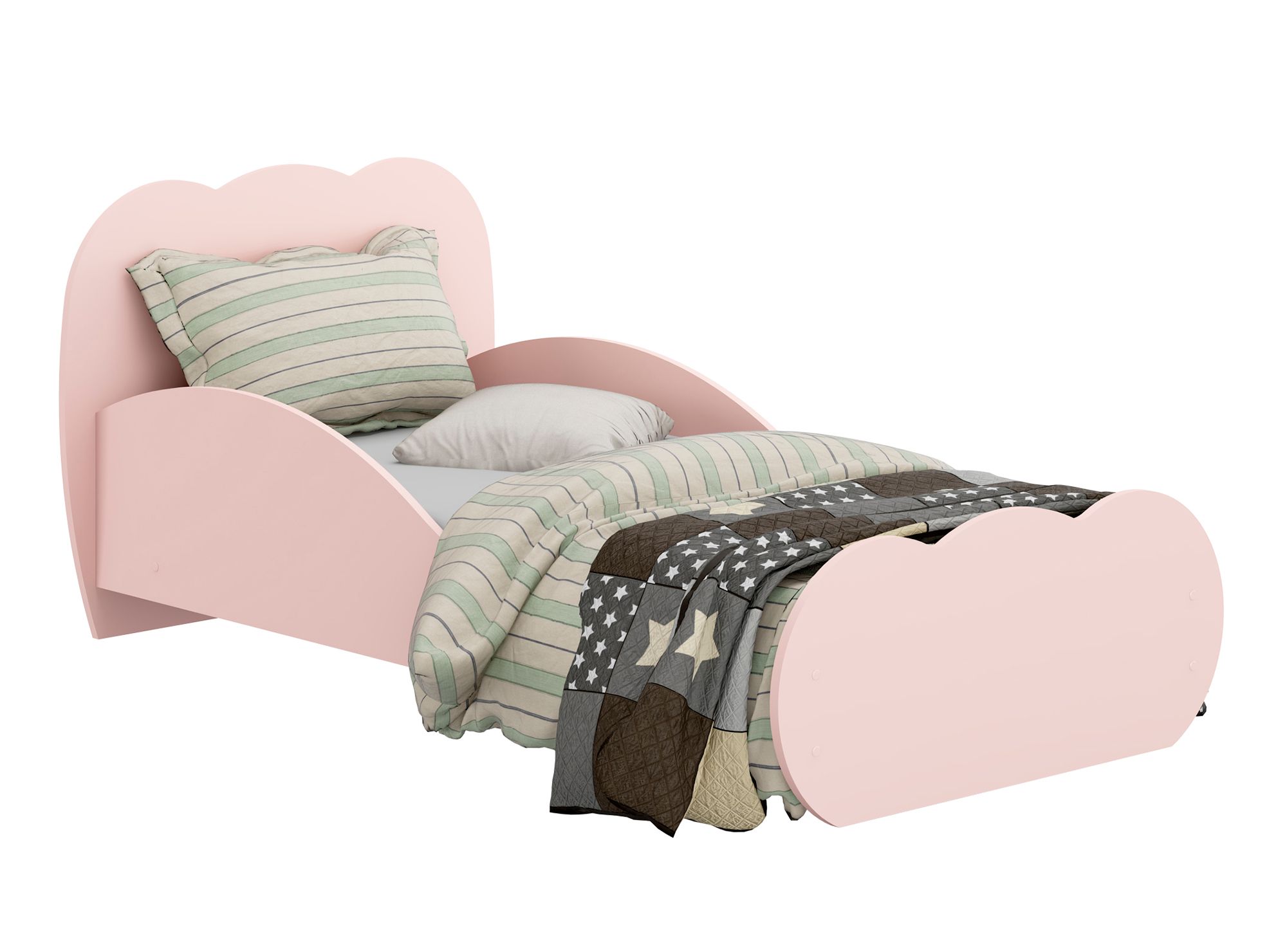 Kidscool Cama transición Cloud rosado Kidscool