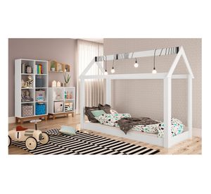 Cama Harmony BY400 casita blanco Kidscool