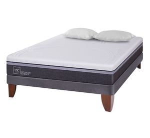 Cama europea 2 plazas Ortopedic advance + almohadas Cic