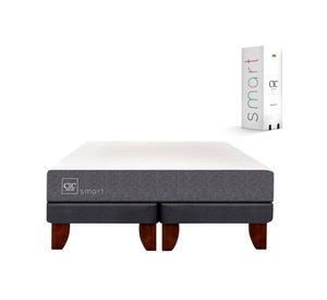 Cama europea 2 plazas Smart base dividida Cic