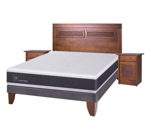 Cama europea 2 plazas Ortopedic + set Milán Cic
