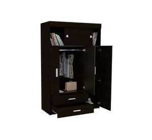 Clóset 5 puertas 2 cajones Z-120 wengue TuHome