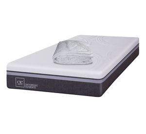 Colchón 1 plaza x 190 cm Ortopedic advance + cubrecolchón Cic