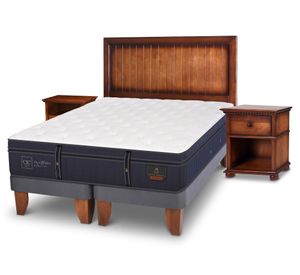 Cama europea king Grand premium + set Monterrey Cic