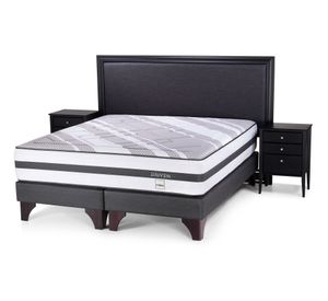 Cama europea king Driven + set Nolita Rosen