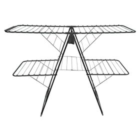 Tendedero Plegable 2 niveles colgador zapato y clip