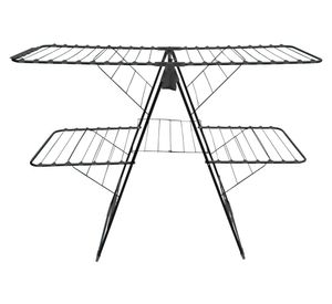 Tendedero Plegable 2 niveles colgador zapato y clip