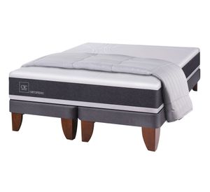 Cama europea King Ortopedic + plumón Cic