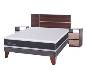 Cama europea 2 plazas Ortopedic + set Enio Cic